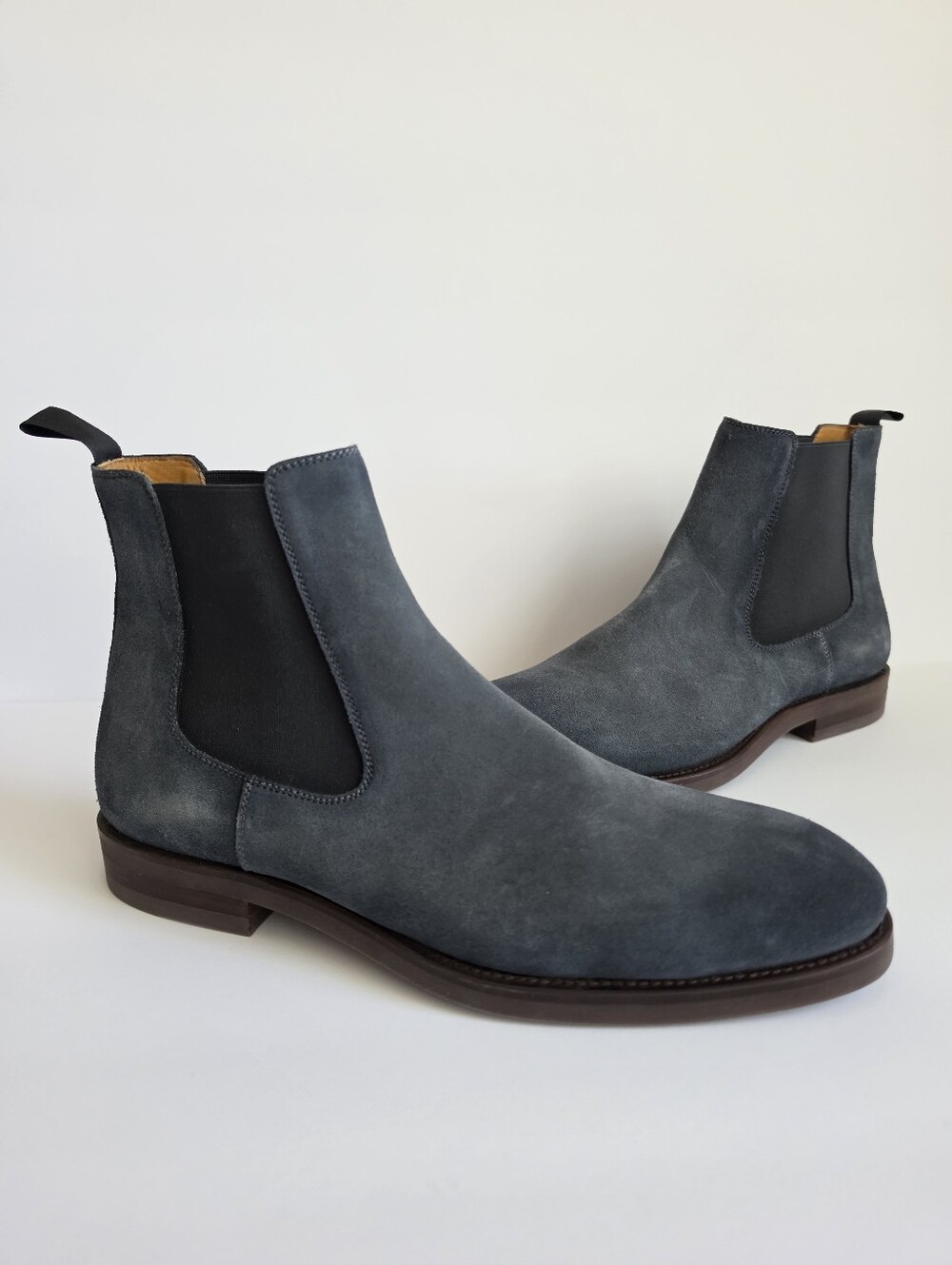 Magnanni Java Indigo Blue Suede  Boots EU 42.5 - US  9.5